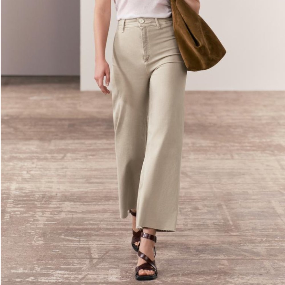 Zara Marine Straight Jeans (Size US 4)